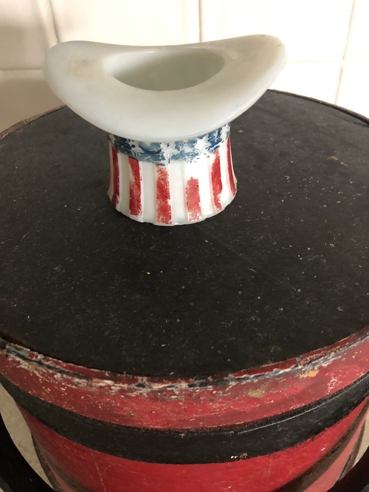 Hat, Uncle Sam Candy Container Circa 1899