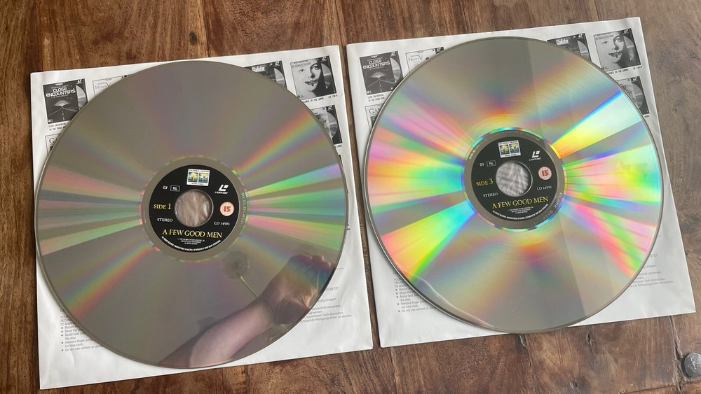 A FEW GOOD MEN - JACK NICHOLSON MINT LASERDISC (TWO DISCS)