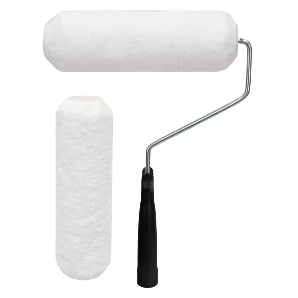 One Coat 13-Piece Microfiber Plastic Handled Paint Tray Set