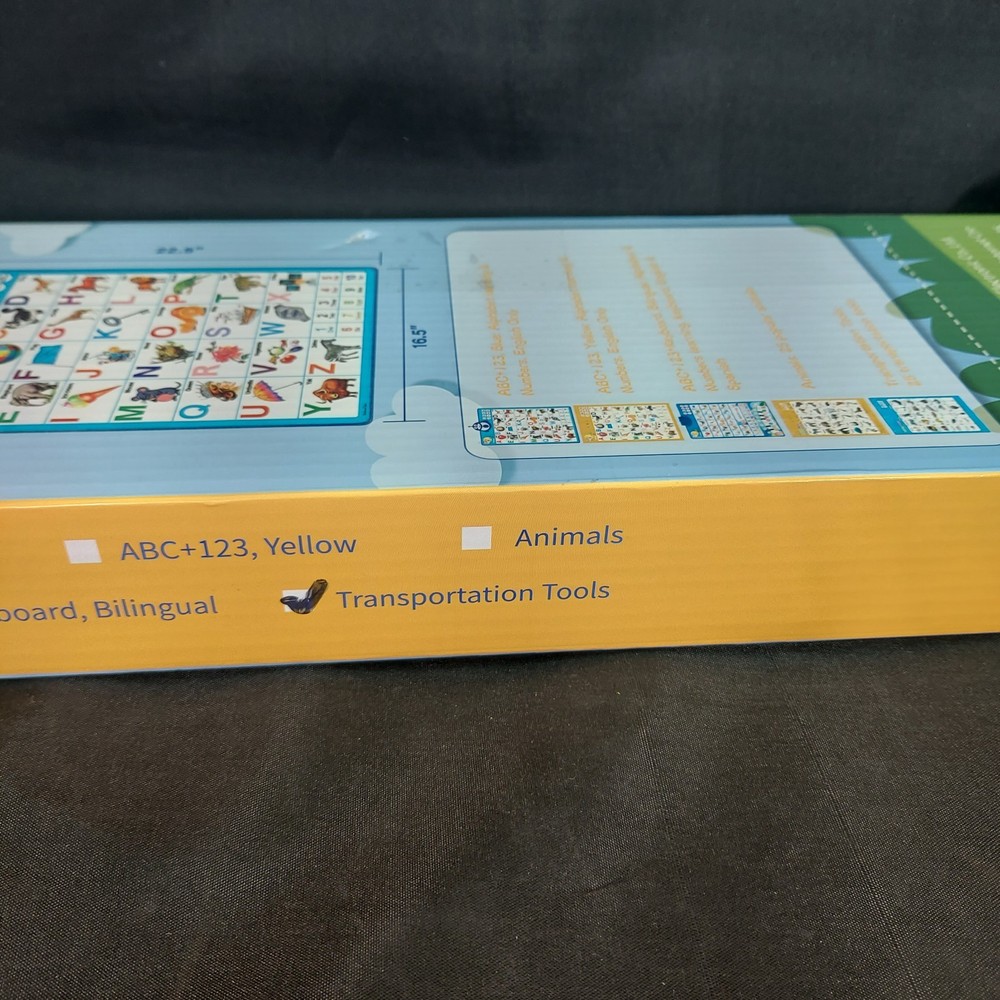 LEFREE Interactive Wall Chart - Transportation Tools - Pre-School Learning