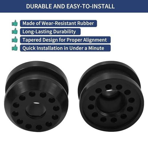 -Pack Transfer Case Shifter Linkage Control Lever Bushing Grommet with E 2