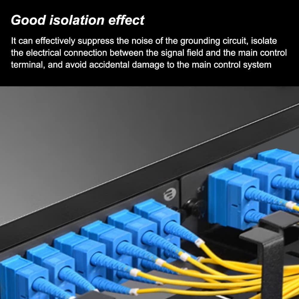 12-Pack Single Mode Duplex SC Fiber Optical Adapter, Coupler, Connector, SM