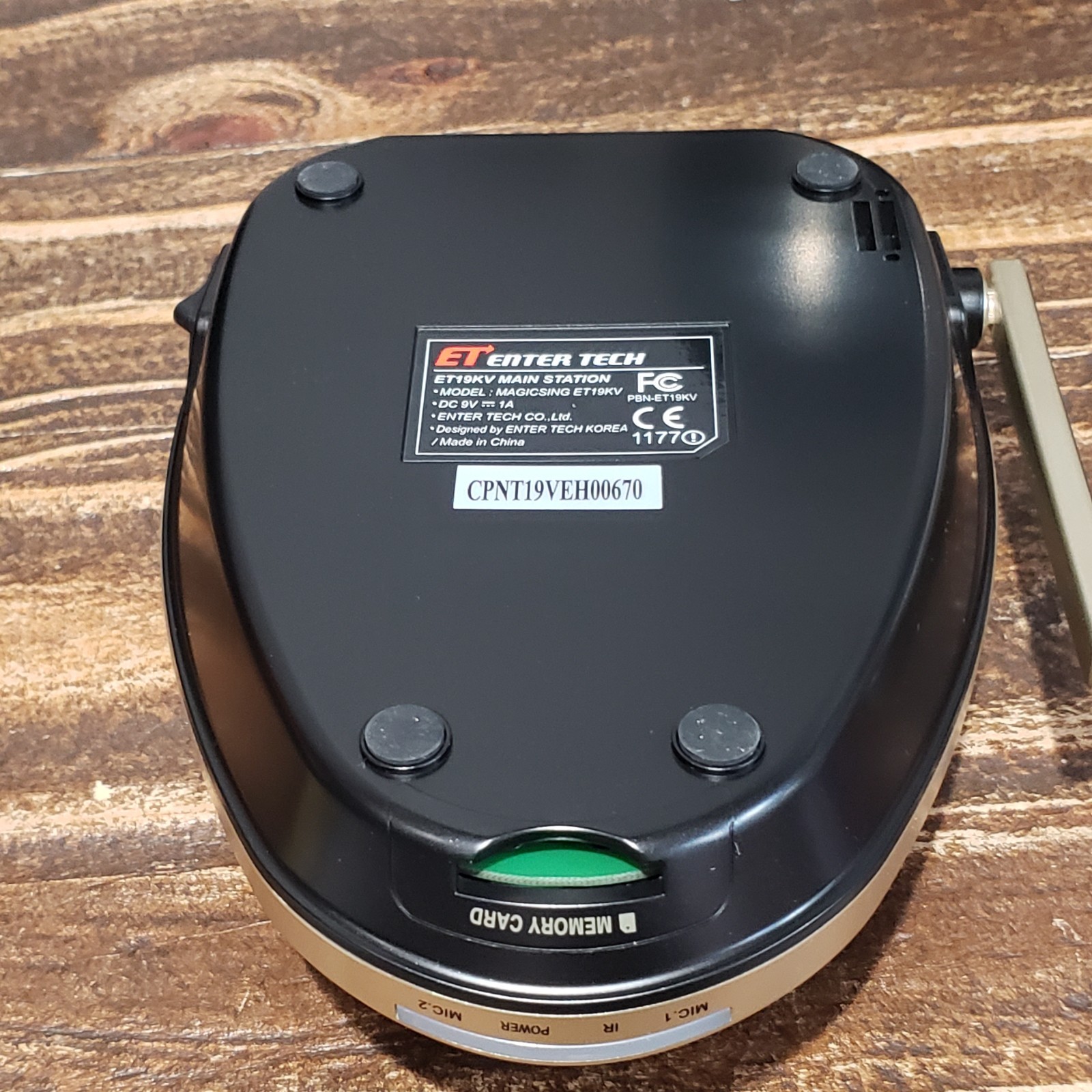 Diamond Magic Sing ET19KV Karaoke Lot Microphones Box EUC