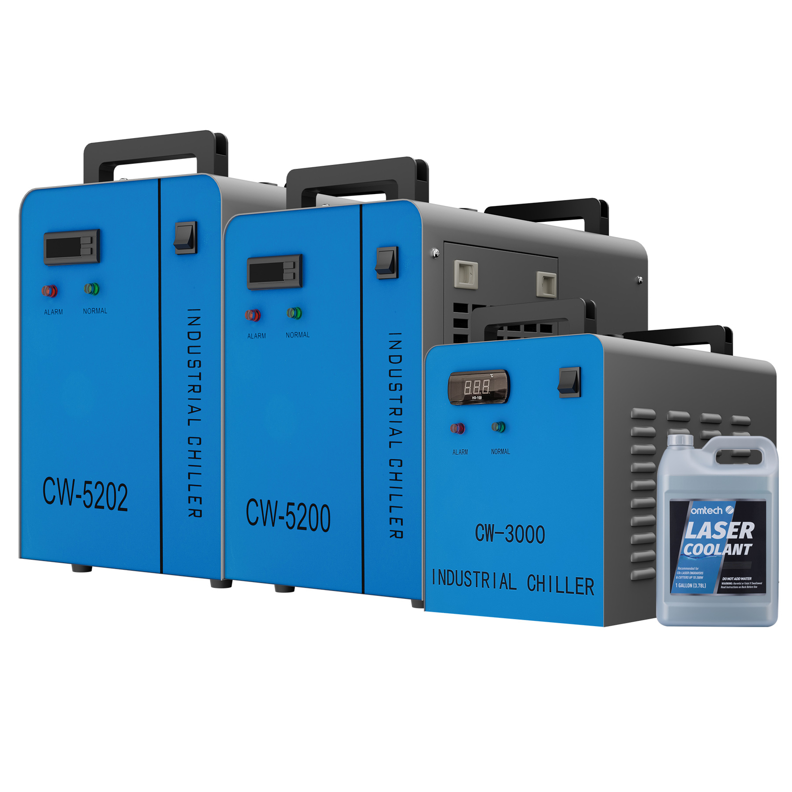 OMTech CW-3000 CW-5200 CW-5202 CW-6000 Water Chiller for CO2 Laser Engraver