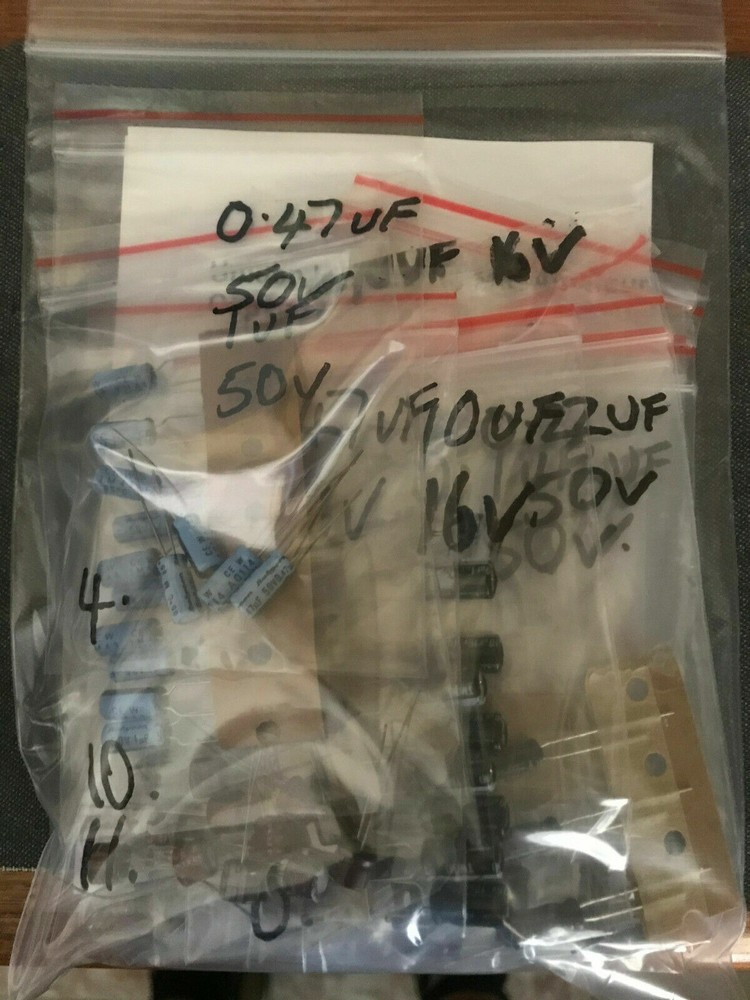 Technics SH-8020 Capacitor Replacement Kit Capacitors