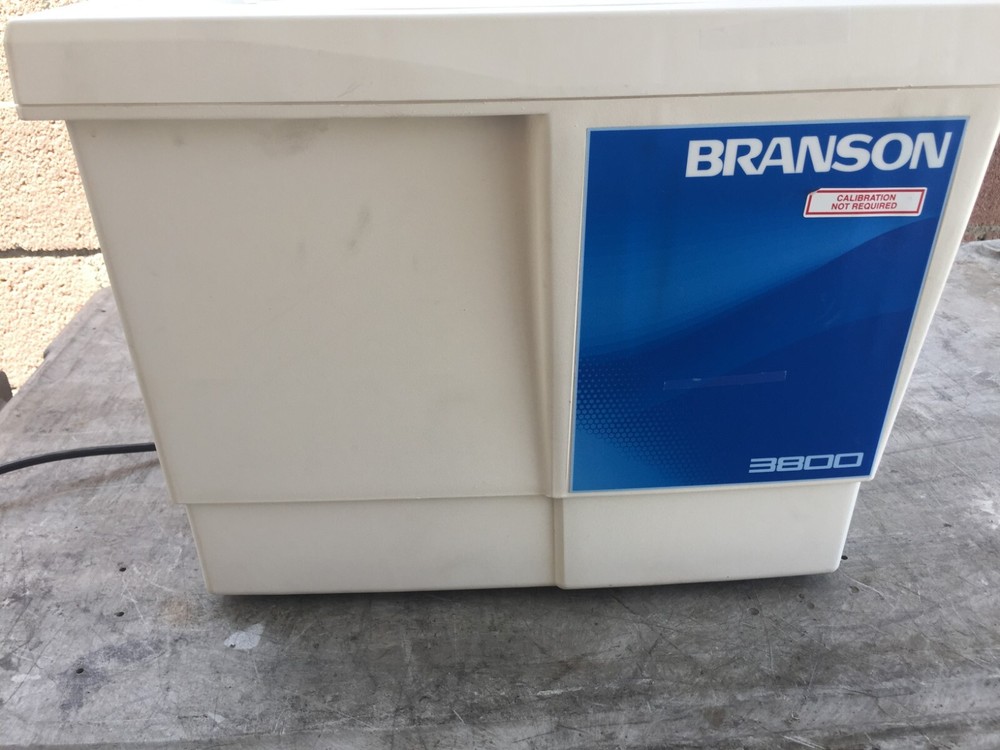 BRANSON BRANSONIC CPX 3800 DIGITAL BATH ULTRASONIC CLEANER