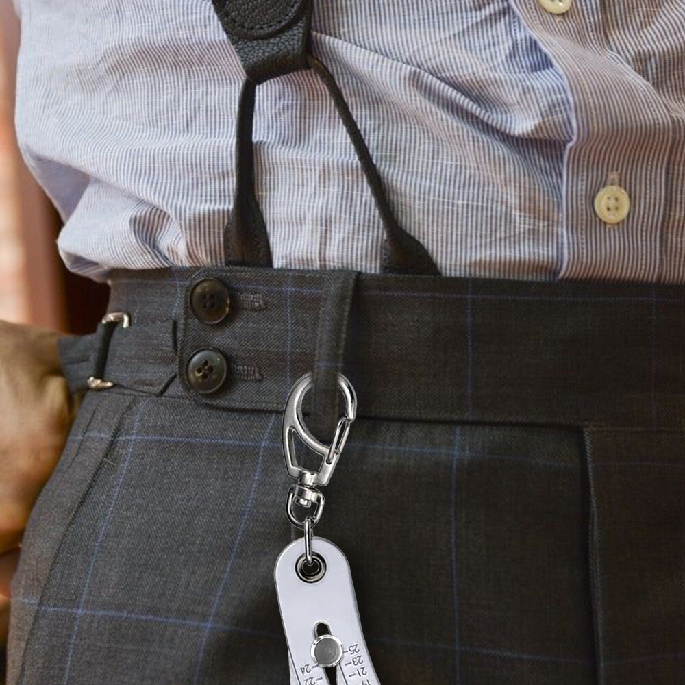 Portable Precise Thread Size Checker Keychain Bolt Size Checker Keychain Manual