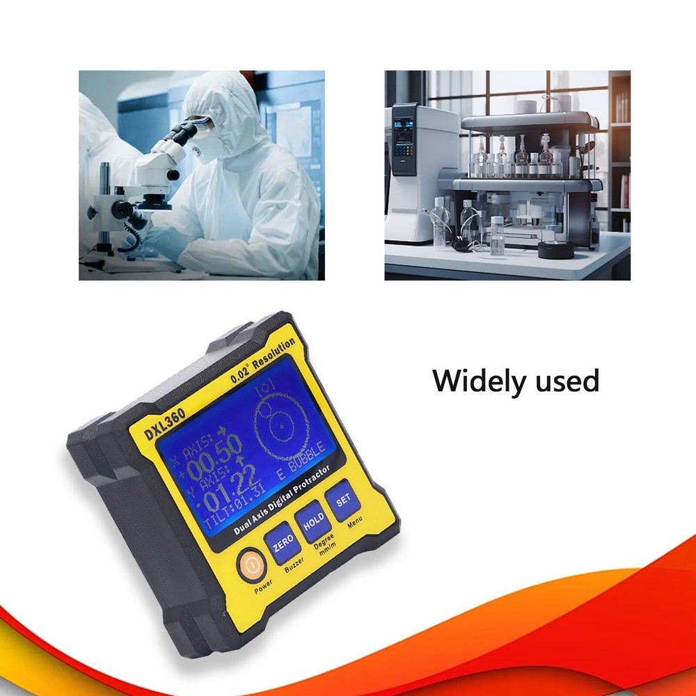 Digital Horizontal Goniometer Inclinometer Horizontal Goniometer Angle Finder