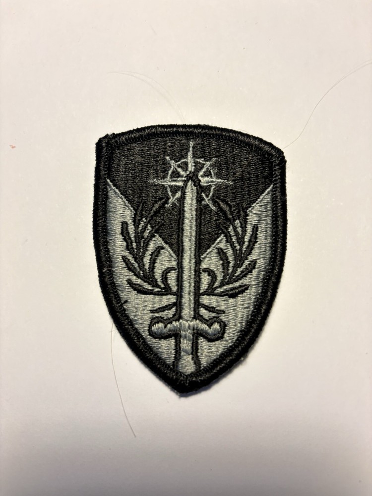 408th Support Brigade U.S. Army Shoulder Patch ACU With Hook & Loop Back