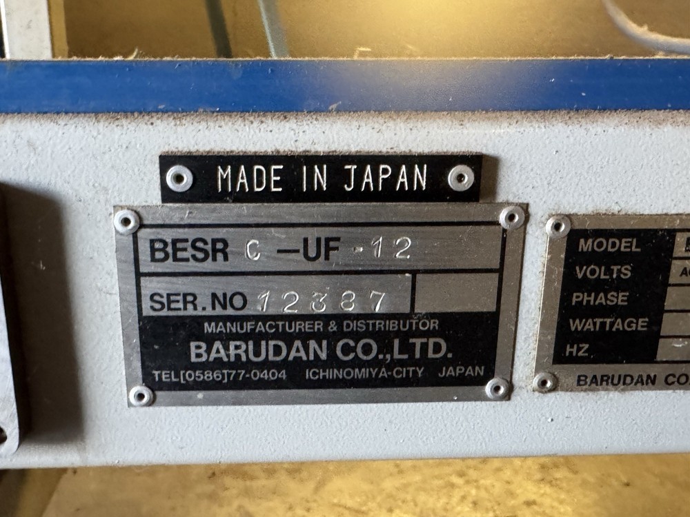 12 Head Barudan 2021 model Embroidery Machine