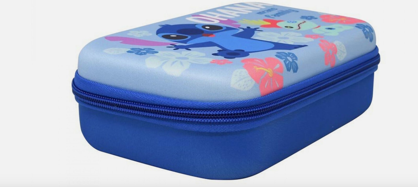 Lilo & Stitch Disney Ohana Pencil Case - Blue