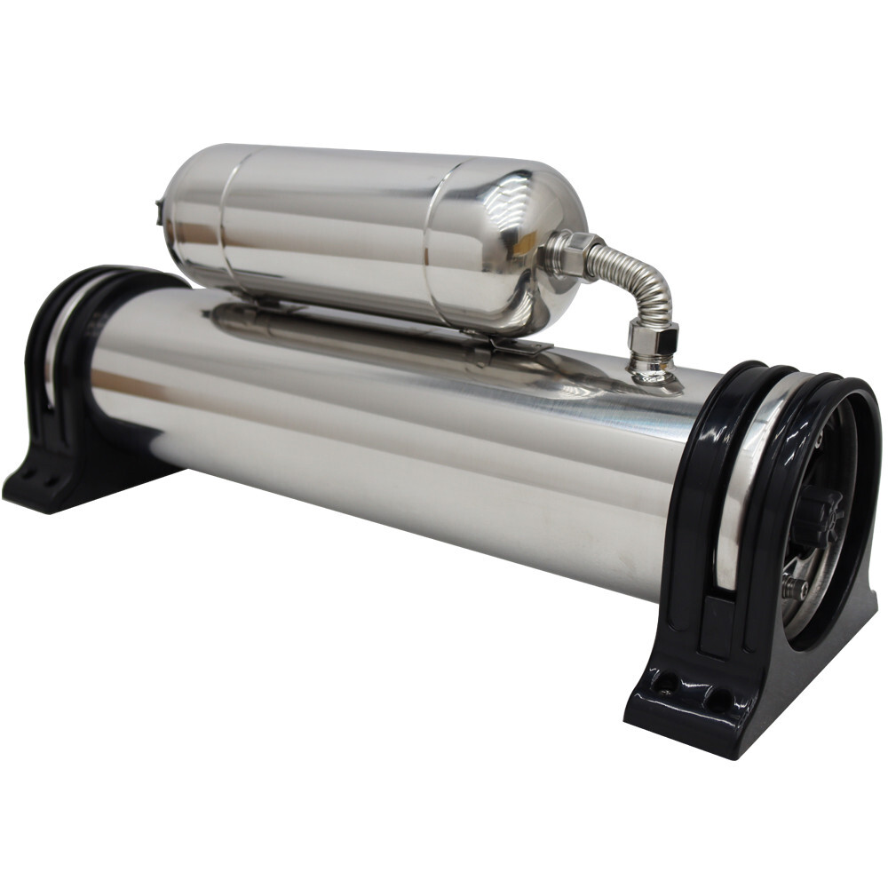 1000L Stainless Steel Water Purifier Household Vertical Double Filter Power-free