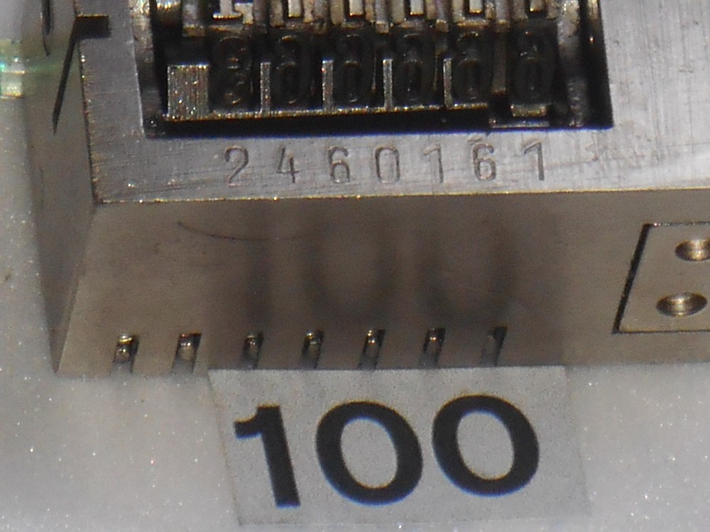 LEIBINGER | letterpress Reverse numbering machine | 100