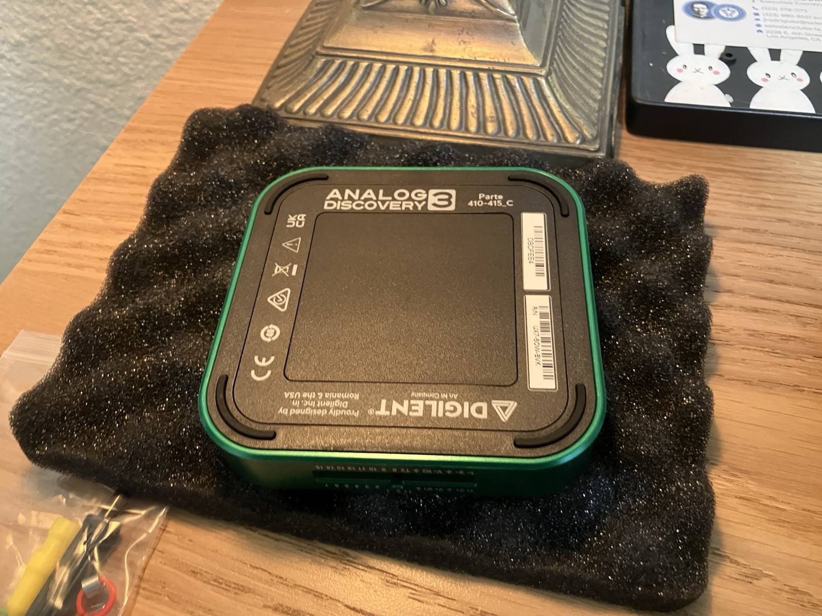 Digilent Analog Discovery 3 USB Oscilloscope, Function Generator, Logic Analyzer