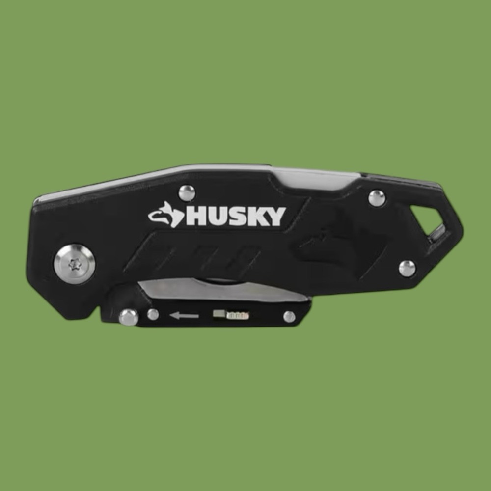 Husky Lock Back Utility Knife Set (9 Knives) AB