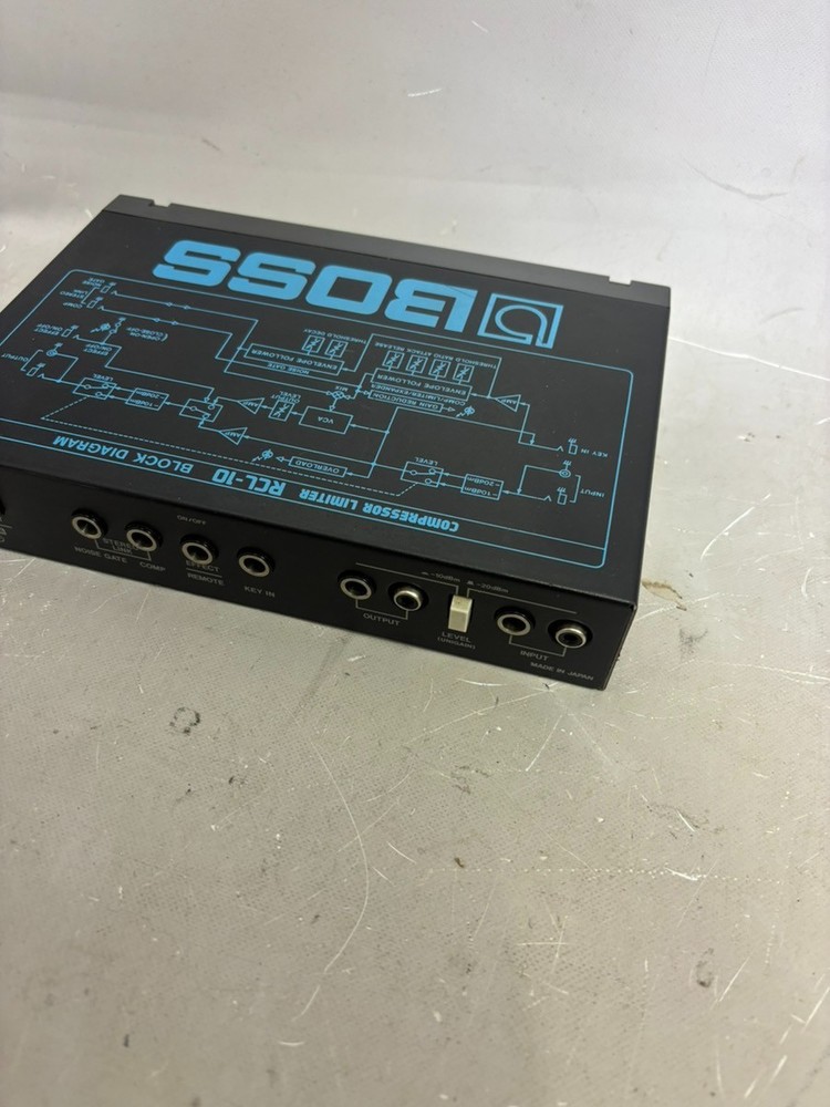 BOSS RCL-10 Compressors Limiter Noise Gate Processor good condition