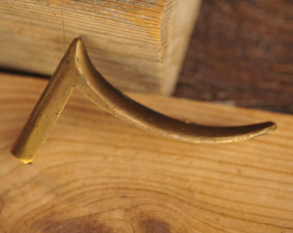 Black Powder Muzzleloader Brass Hawken Buttplate