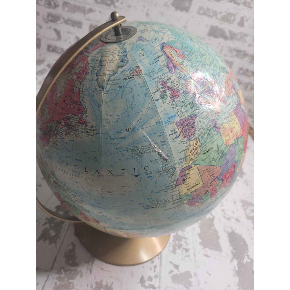 Vintage Replogle Globe Classroom