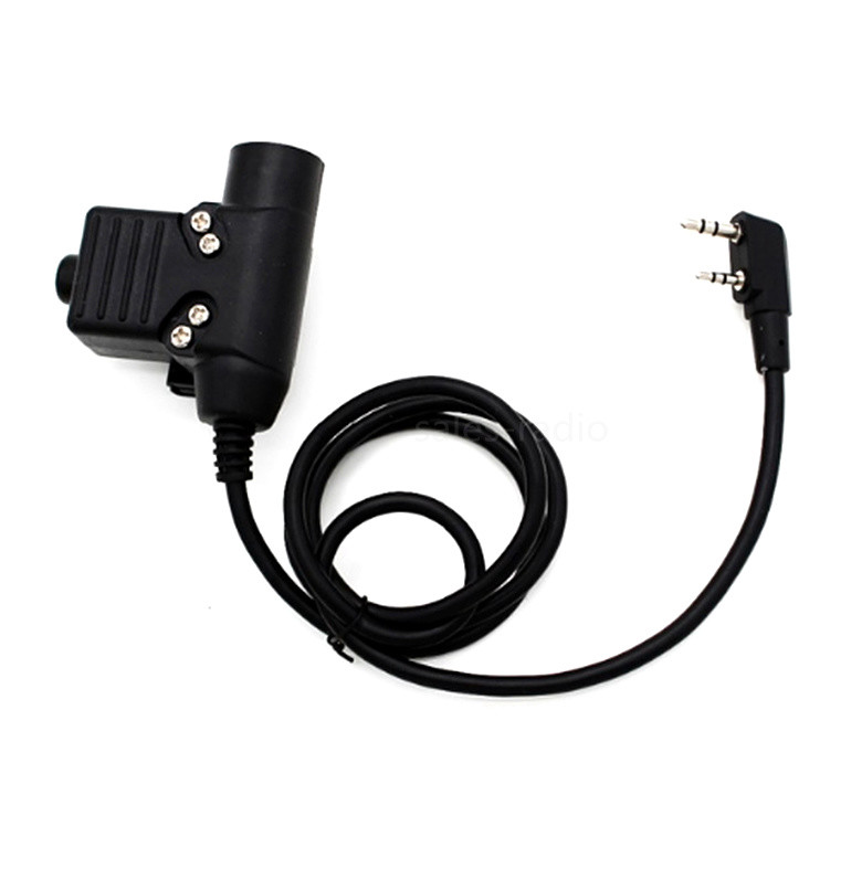 Z Tactical HD01 HD03 Headset U94 PTT Cable For BaoFeng UV-5R UV-82 Kenwood Radio