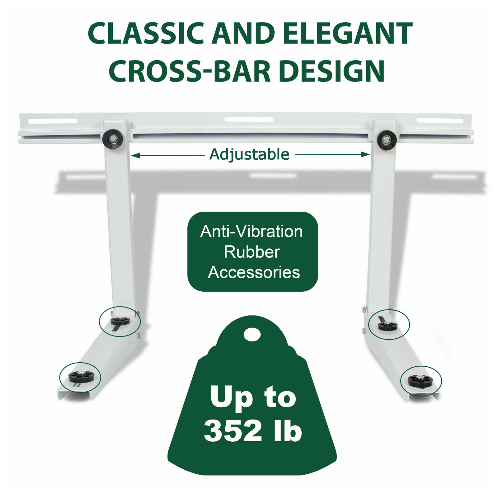 39.4" Extension Wall Mounting Bracket for Mini Split Air Conditioner Ductless AC