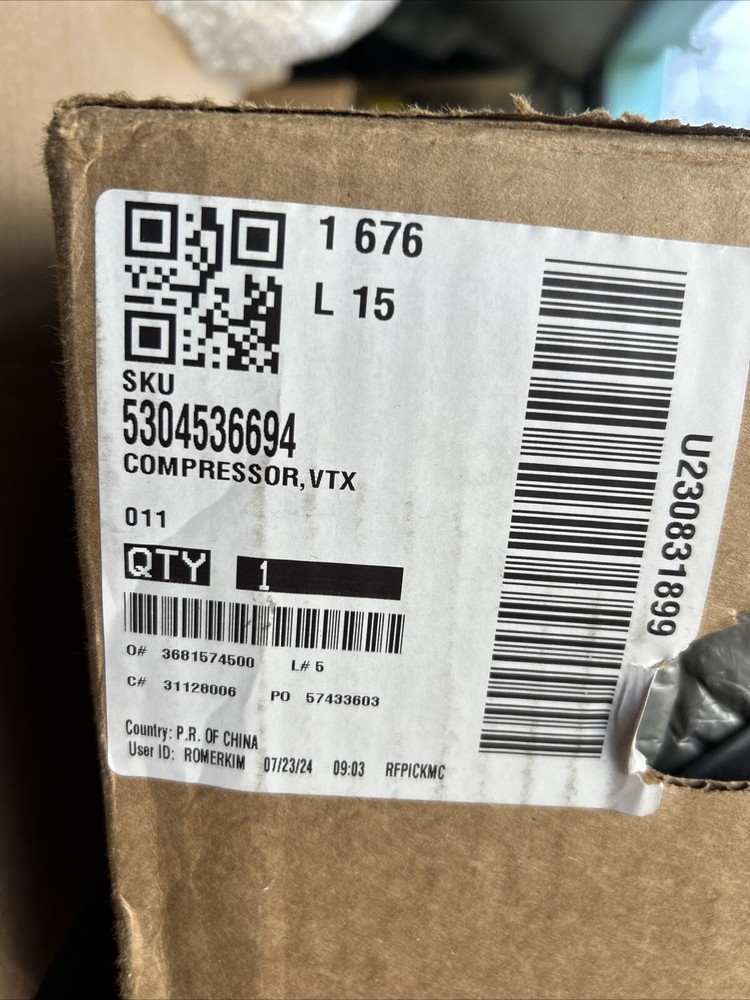 5304536694 COMPRESSOR