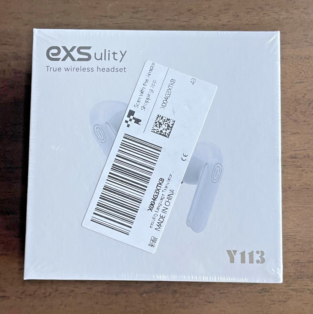 EXS ULITY | Y113 | True Wireless Headset | White