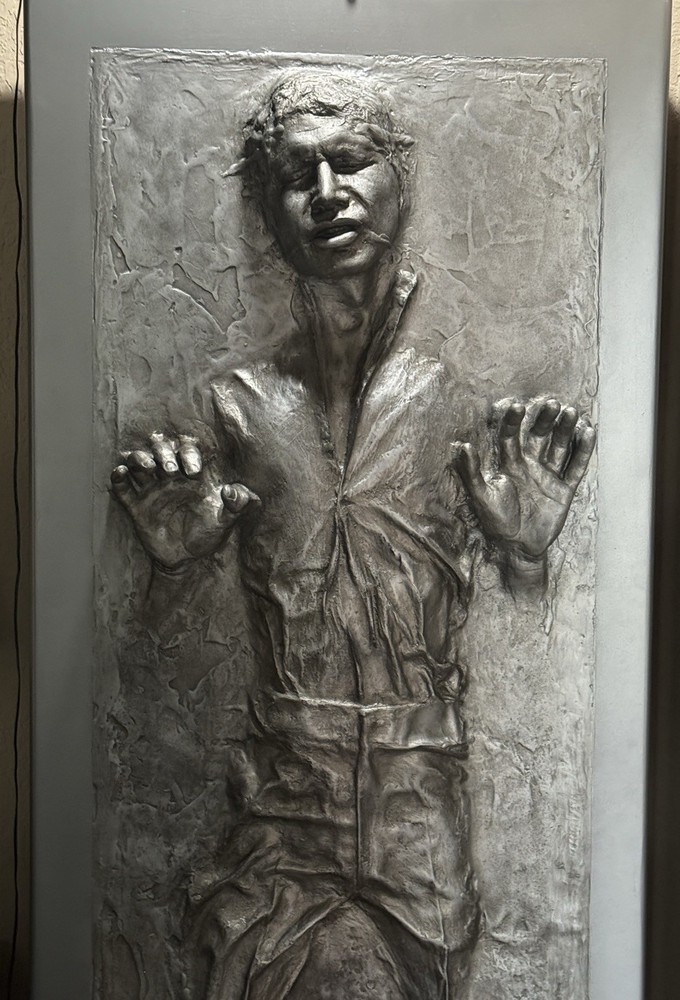 Life Size Han Solo in Carbonite Front Panel Only