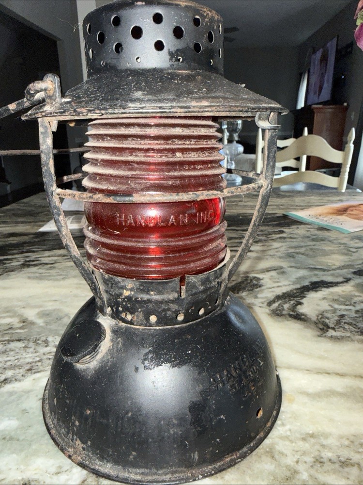 Handlan St. Louis Lantern With Original Globe