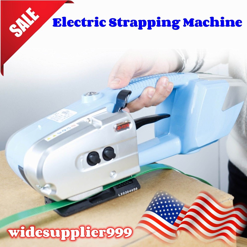 Electric Strapping Machine Automatic Strapping Tool for 1/2-5/8" PP PET Straps