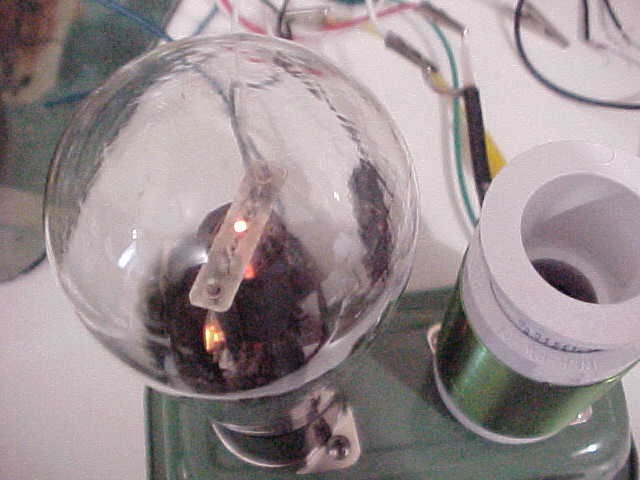 SCHEMATIC ONLY GLOW-BULB 42 TUBE SHORTWAVE/AM BCDST REGEN (535khz to 14.8mhz)