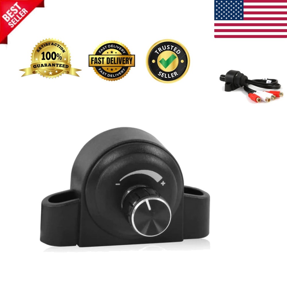 Universal Car Amplifier Remote Bass Level Control Knob