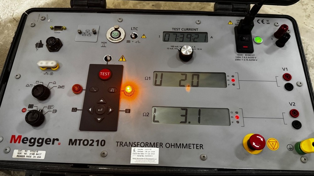 Megger MTO210 Transformer Ohmmeter