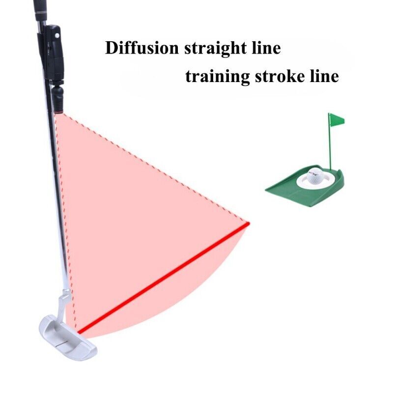 USA Aim Line Sight Laser Golf Corrector Putting Pointer Improve Training Putter