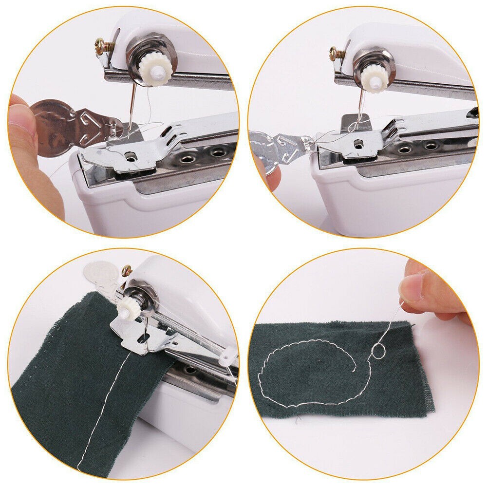 Portable Smart Mini Electric Tailor Stitch Hand-held Sewing Machine Home