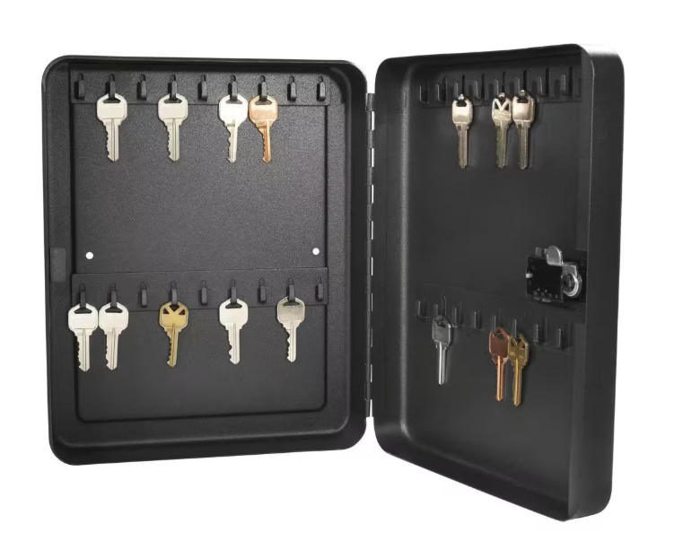 BARSKA 36 Keys Lock Box Safe with Combination Lock