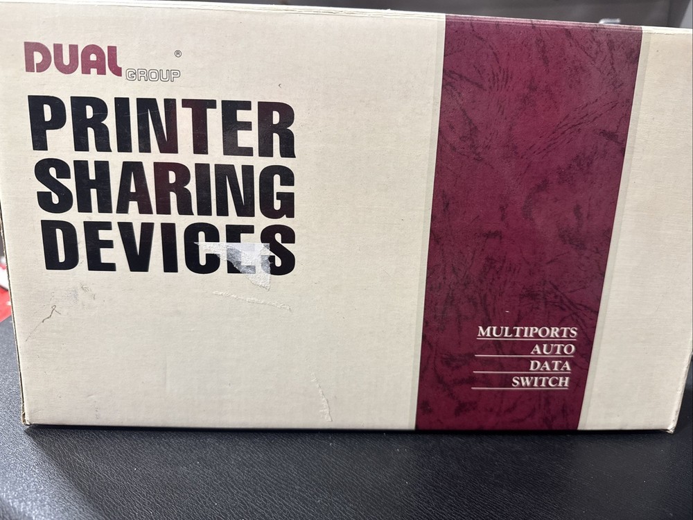Dual Group PPS-42 Multiport’s Auto Data Switch Printer Sharing Device