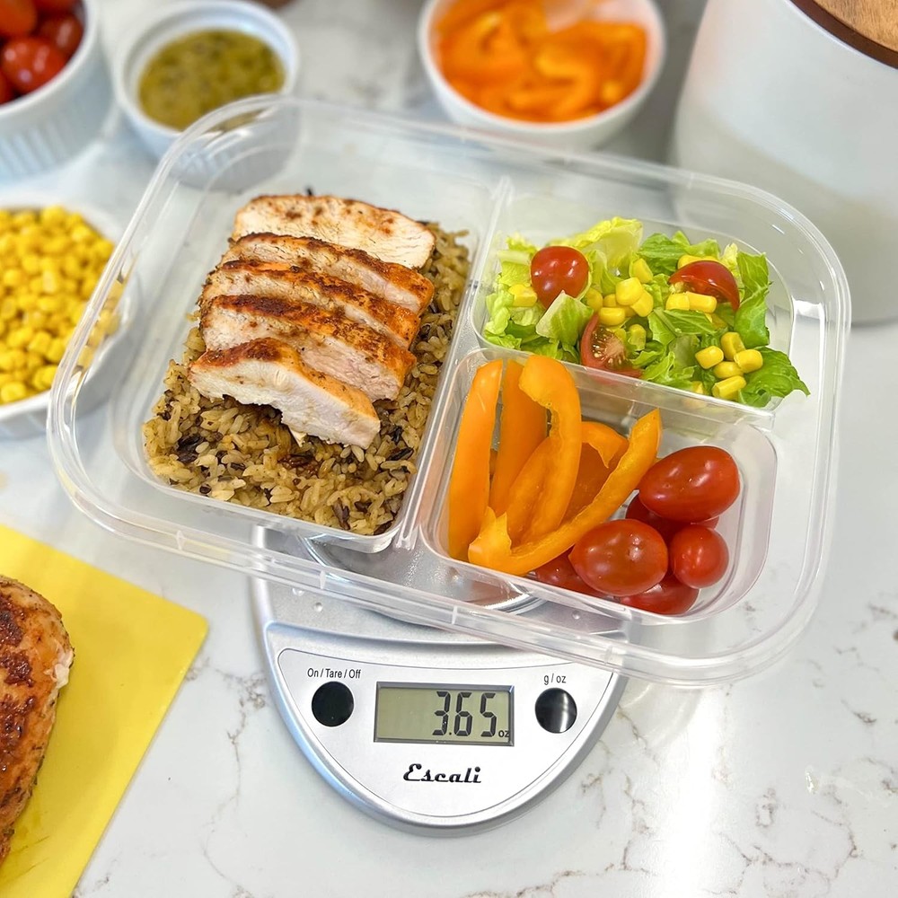 Escali Primo Digital Food Scale Multi-Functional Kitchen and Chrome