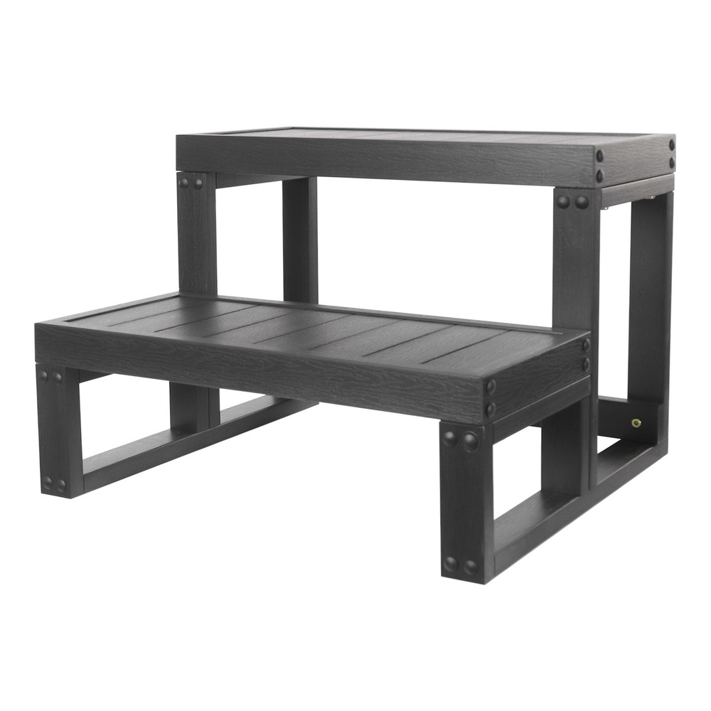 2-Steps Tub Steps Spa Steps Hot Tub Stairs Ladder Floorstanding ﻿Rectangular