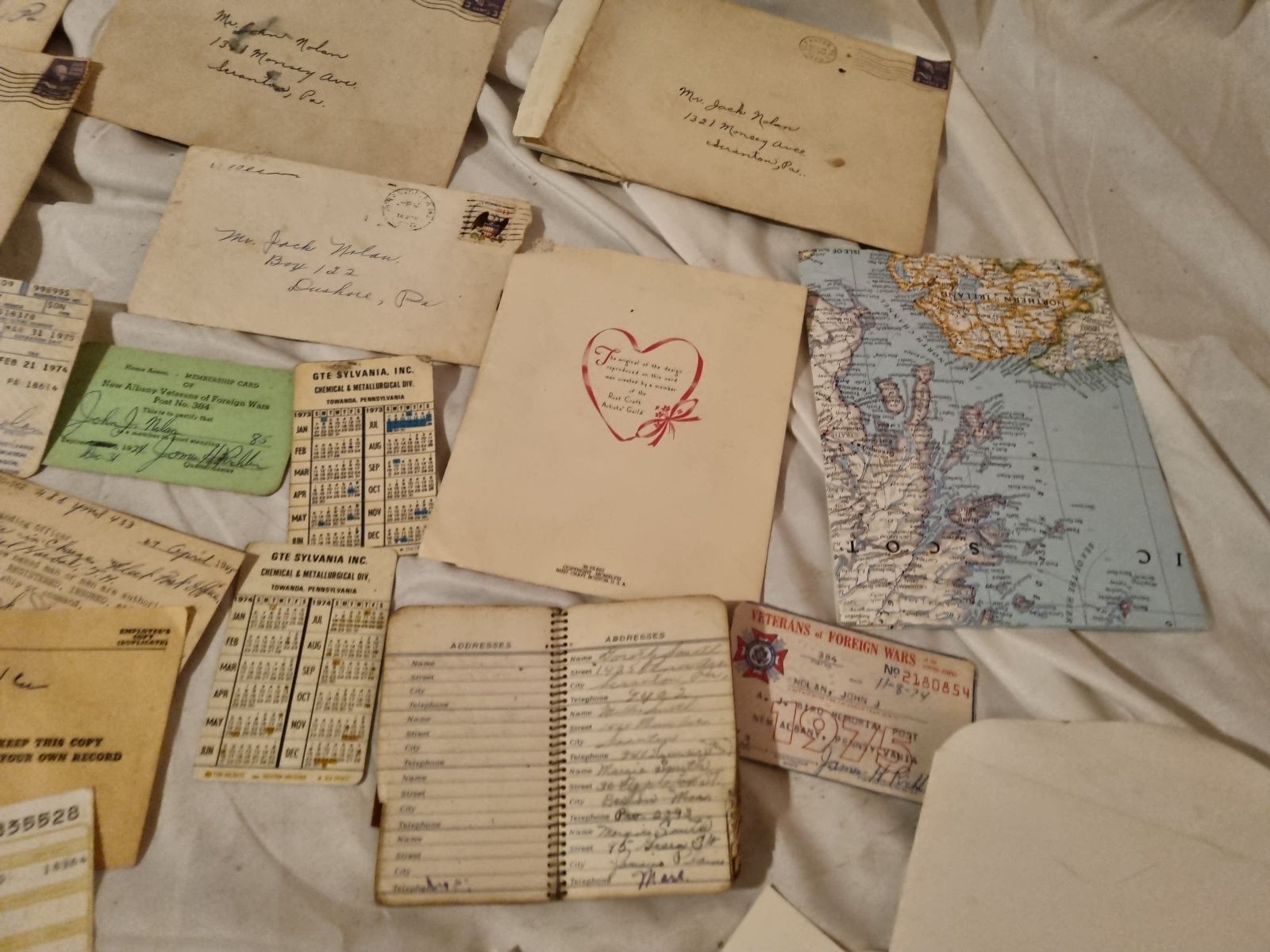 Antique Documents Deeds Letters Military Papers More