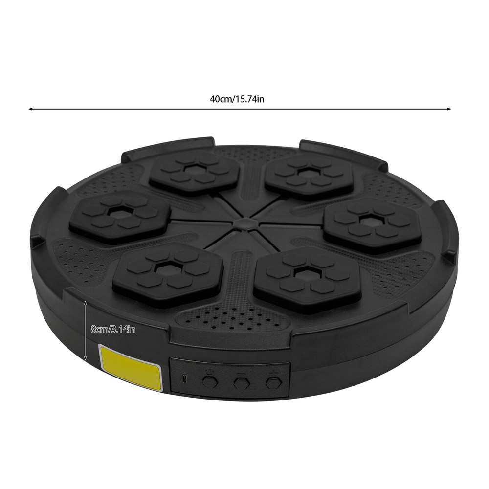 Bluetooth Musical Boxing Target with Light & Wall Mount Design