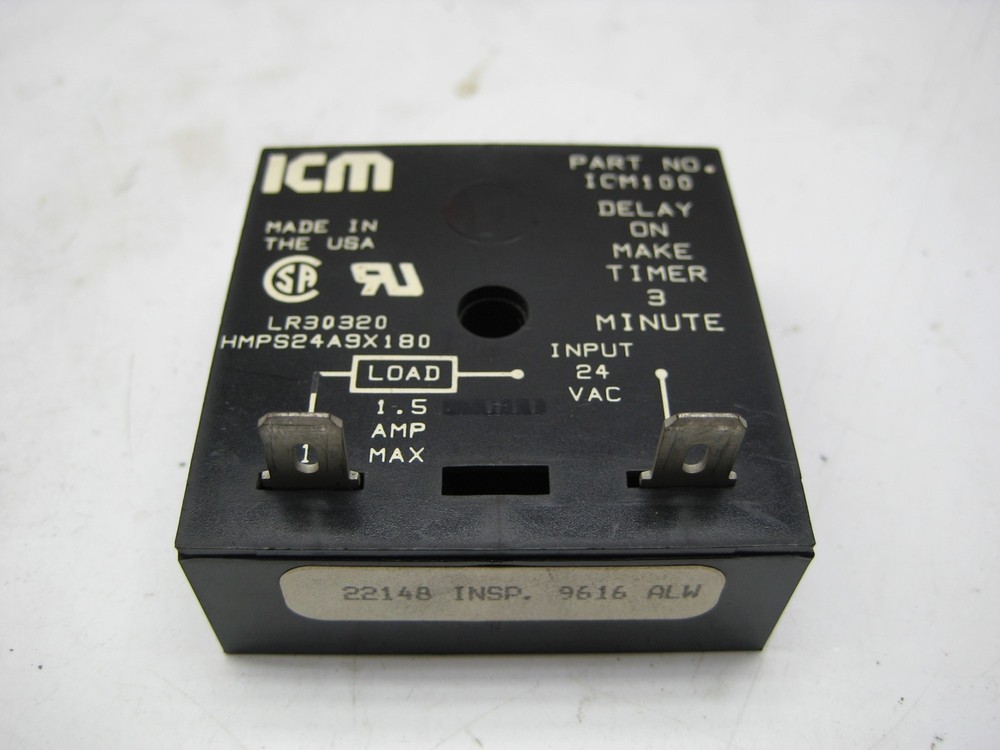 ICM ICM100 TIMER RELAY UNMP