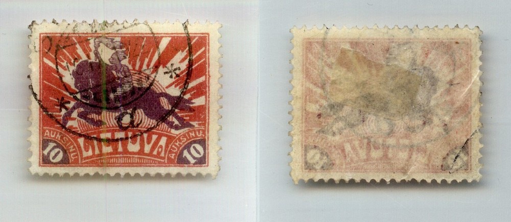Lithuania 1921 SC 111 used. rtc5823