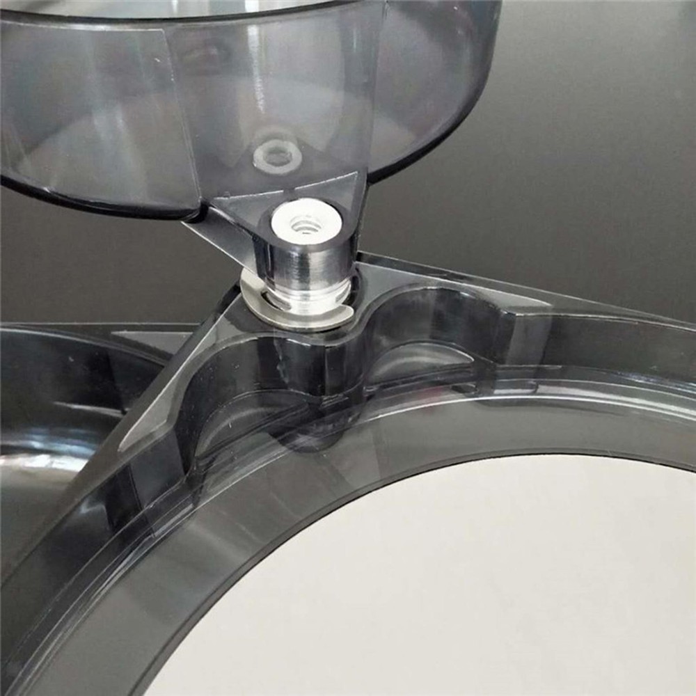 3 Layer Pull Lure Tray Plate Portable Lightweight Practical Round Storage Box