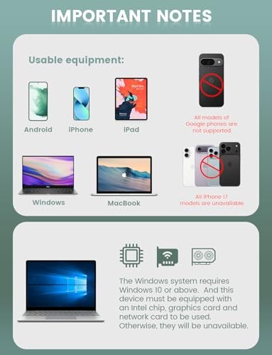 Wireless HDMI Display Dongle Adapter,No Need Any APP,No Setup, Streaming