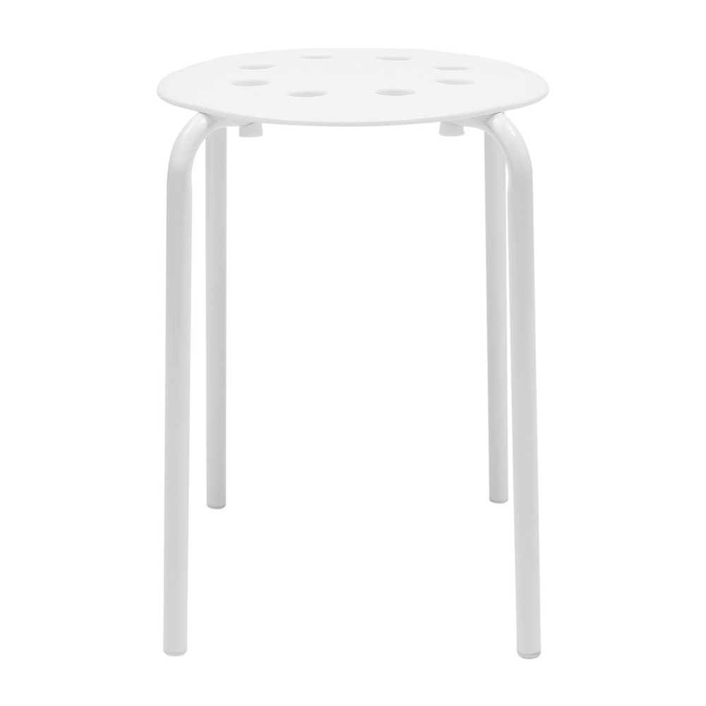 10 Pack Stacking Stools - Versatile Plastic Seating for Home, Office & Garden