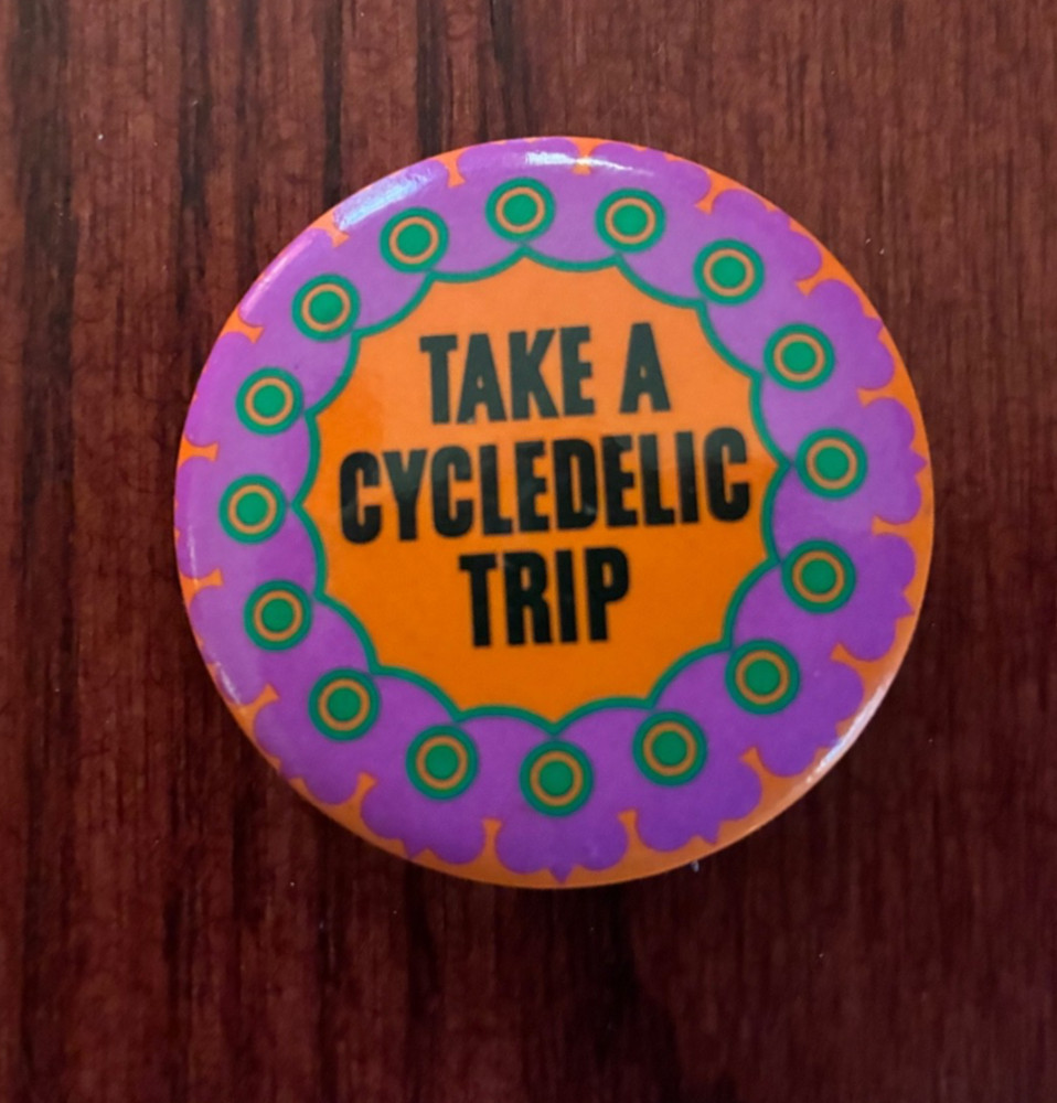 vintage motorcycle pin