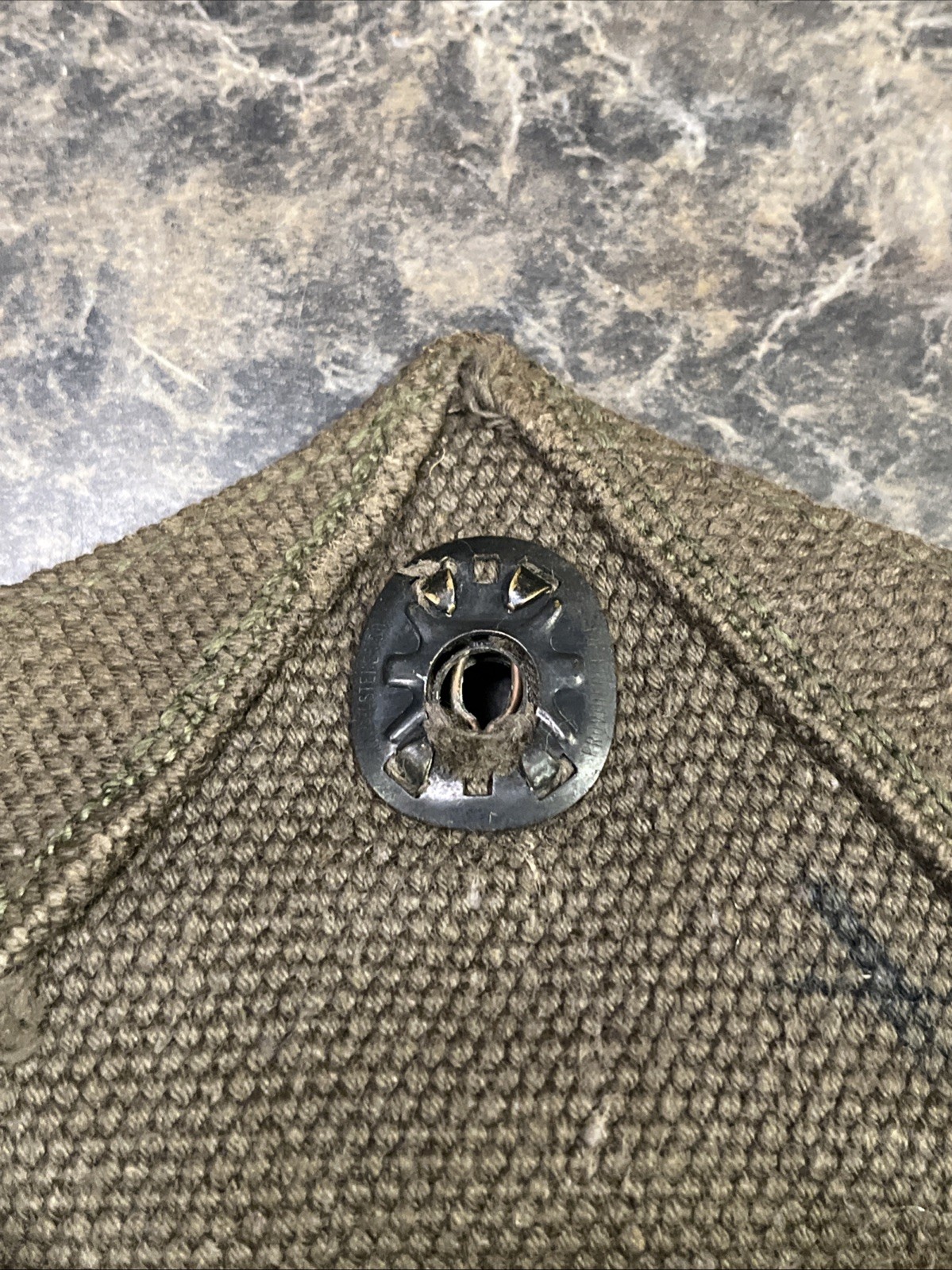 ORIGINAL WWII US ARMY INFANTRY M1942?FIRST AID BANDAGE CARRY POUCH ONLY VINTAGE