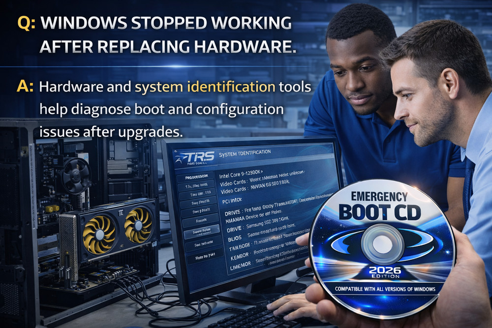 Windows Boot Repair & Recovery DVD | Fix Startup Errors, Disk Diagnostics