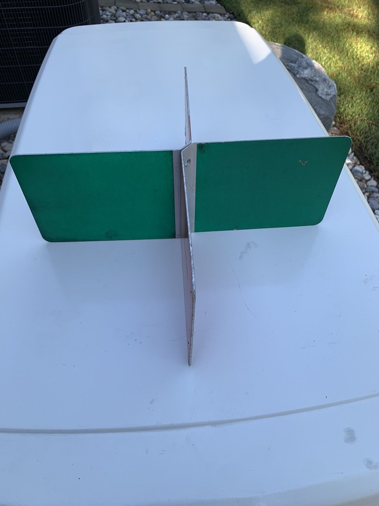 Original Railroad Switch Stand Target ( Aluminum )