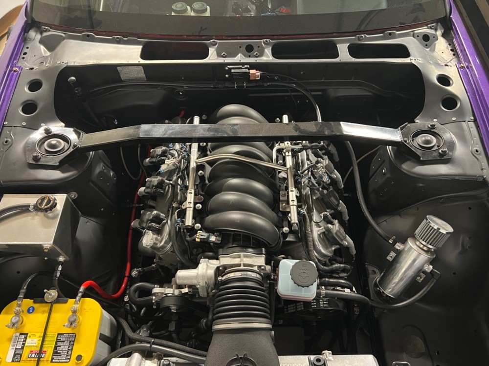 S13 240SX strut tower and firewall support braces 